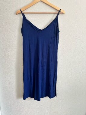 Skivvys Femme Navy V-Neck Slip Dress